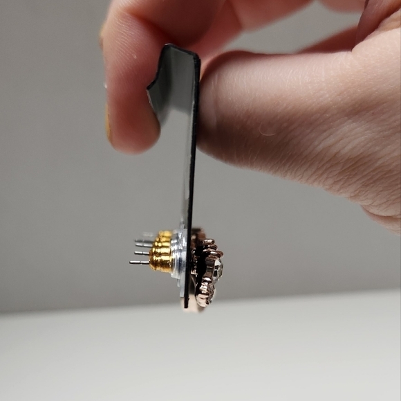 g by Gennaro Clear Glass and Pearl Earring Set - Picture 9 of 12